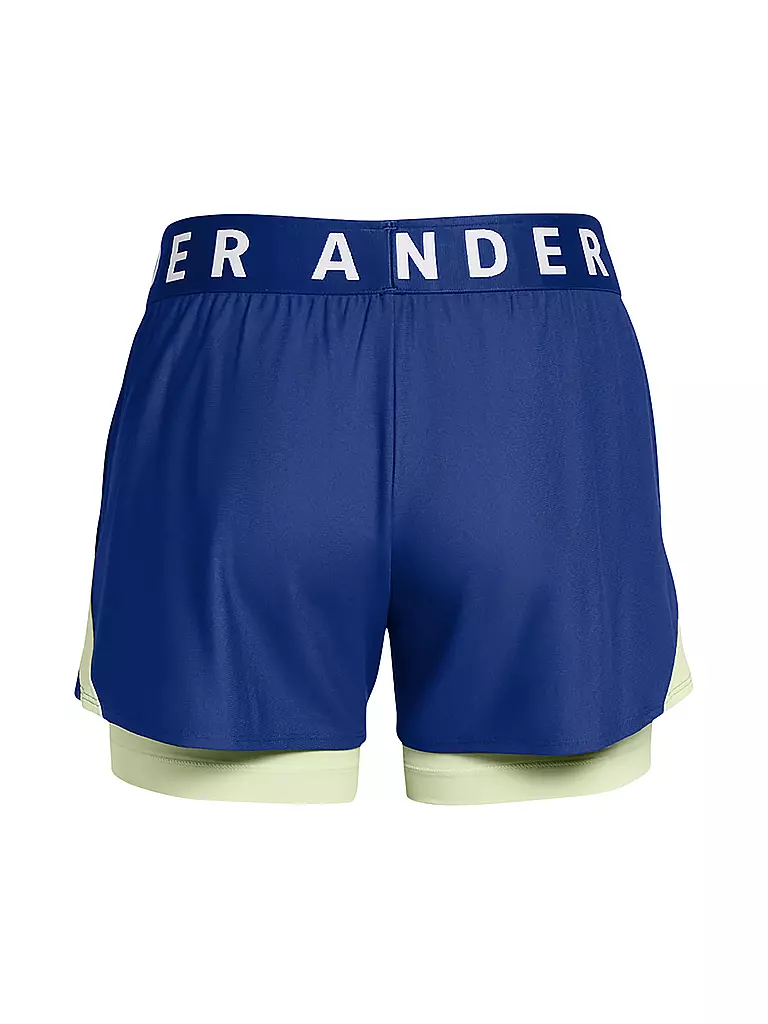 UNDER ARMOUR Damen Fitnessshort UA Play Up 2in1 blau